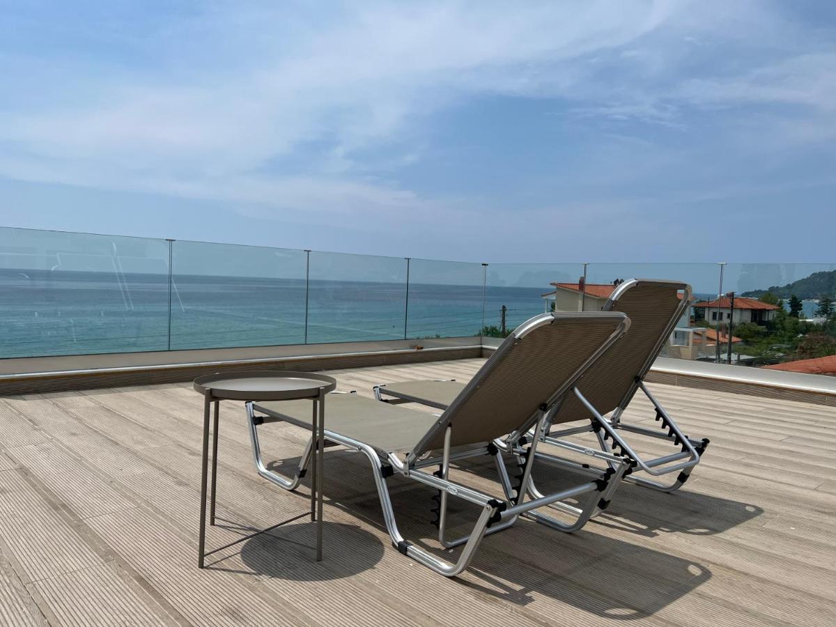 La Casa Al Mare Aparthotel Moles Kalyves Exteriör bild