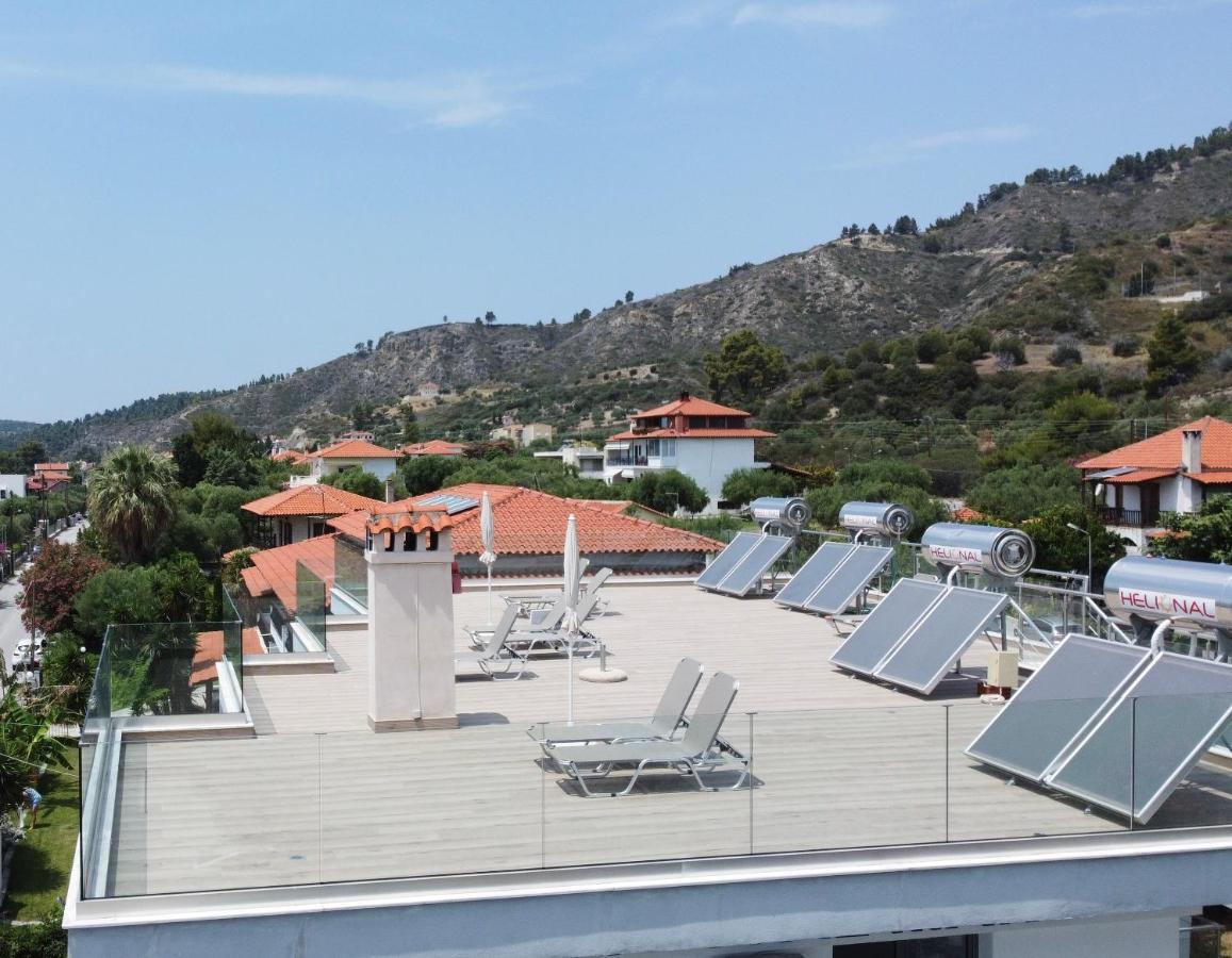 La Casa Al Mare Aparthotel Moles Kalyves Exteriör bild