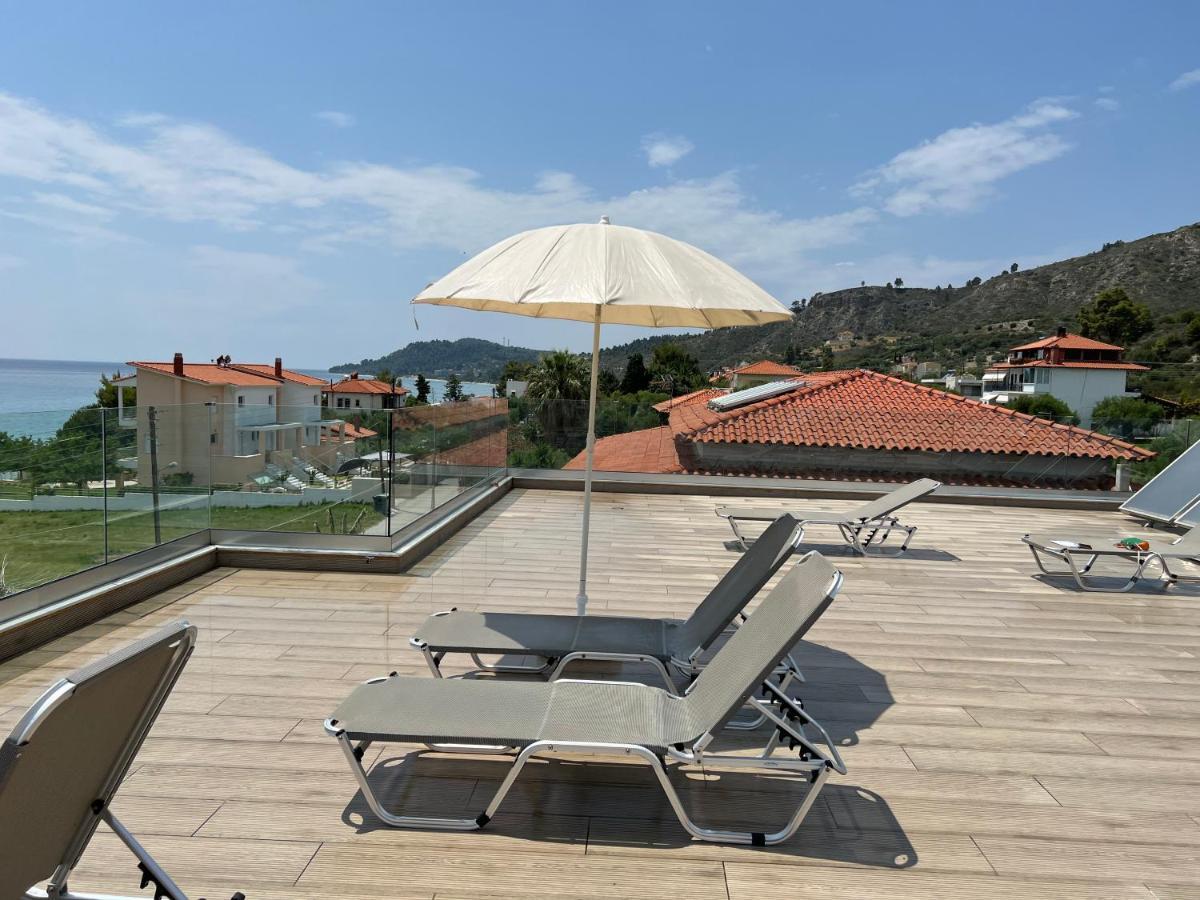 La Casa Al Mare Aparthotel Moles Kalyves Exteriör bild