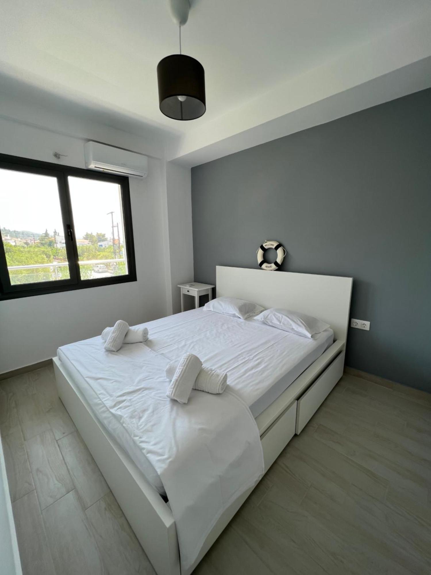 La Casa Al Mare Aparthotel Moles Kalyves Exteriör bild