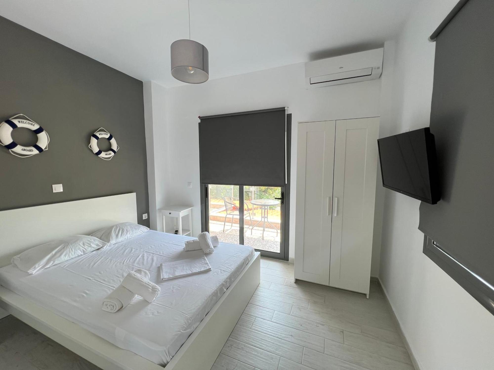 La Casa Al Mare Aparthotel Moles Kalyves Exteriör bild