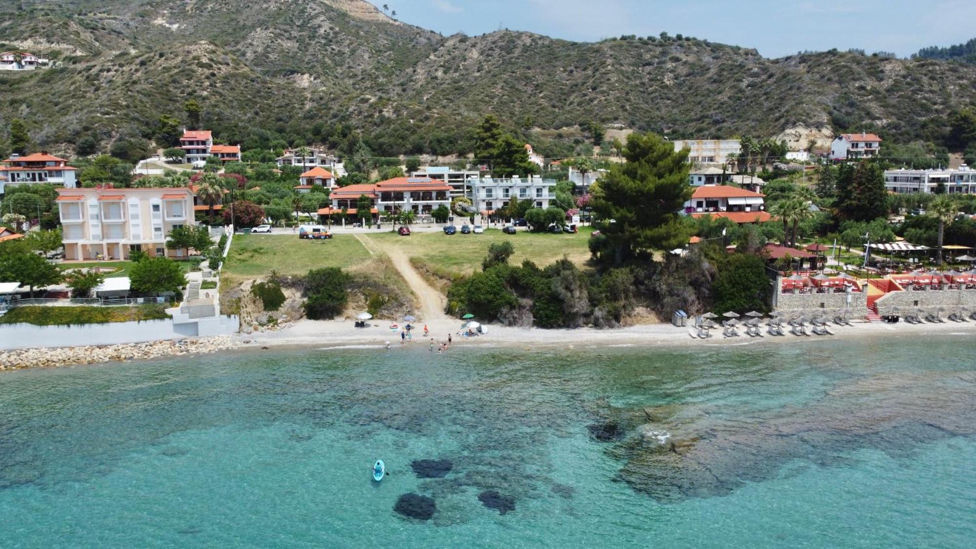 La Casa Al Mare Aparthotel Moles Kalyves Exteriör bild