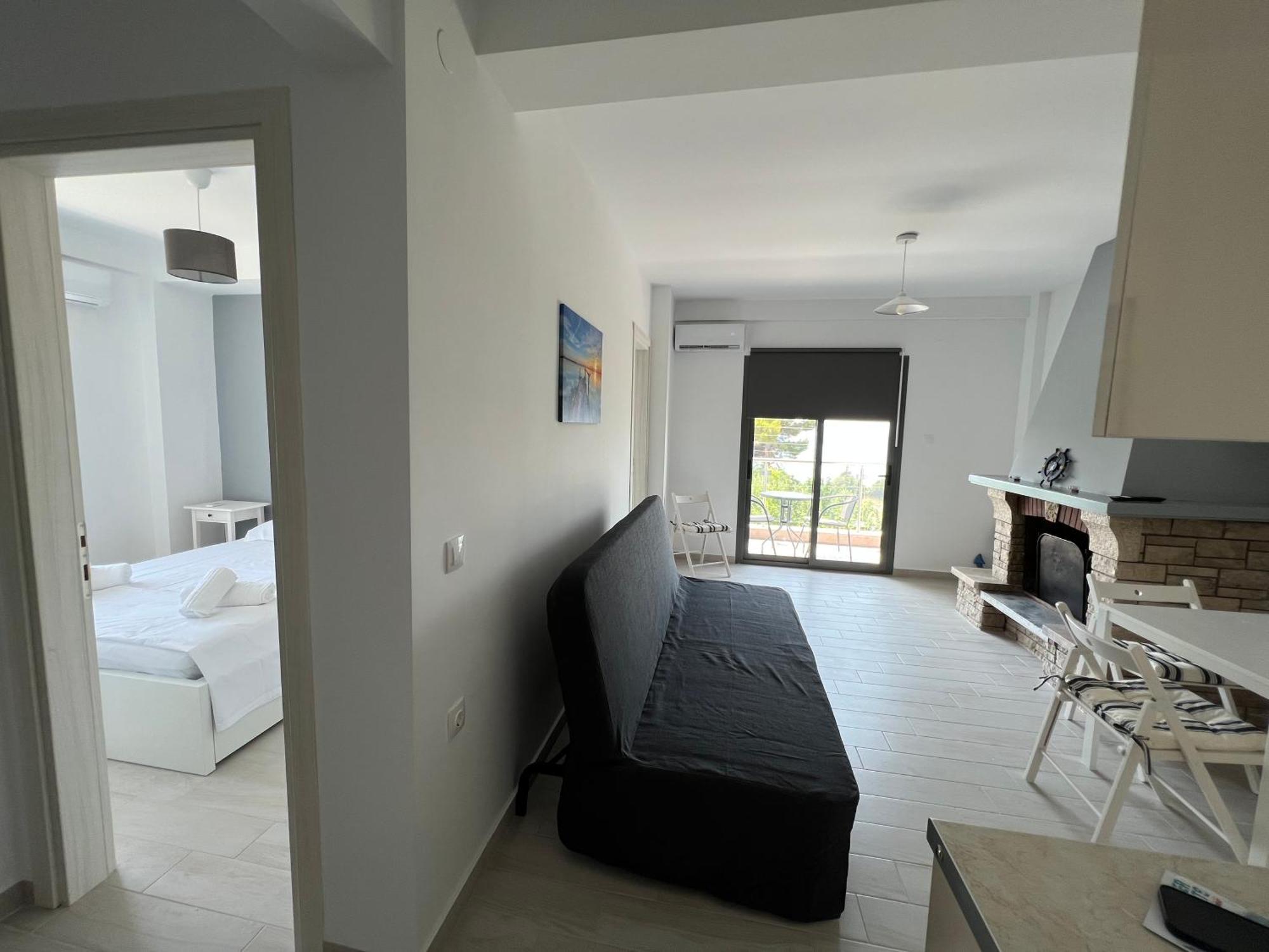 La Casa Al Mare Aparthotel Moles Kalyves Exteriör bild