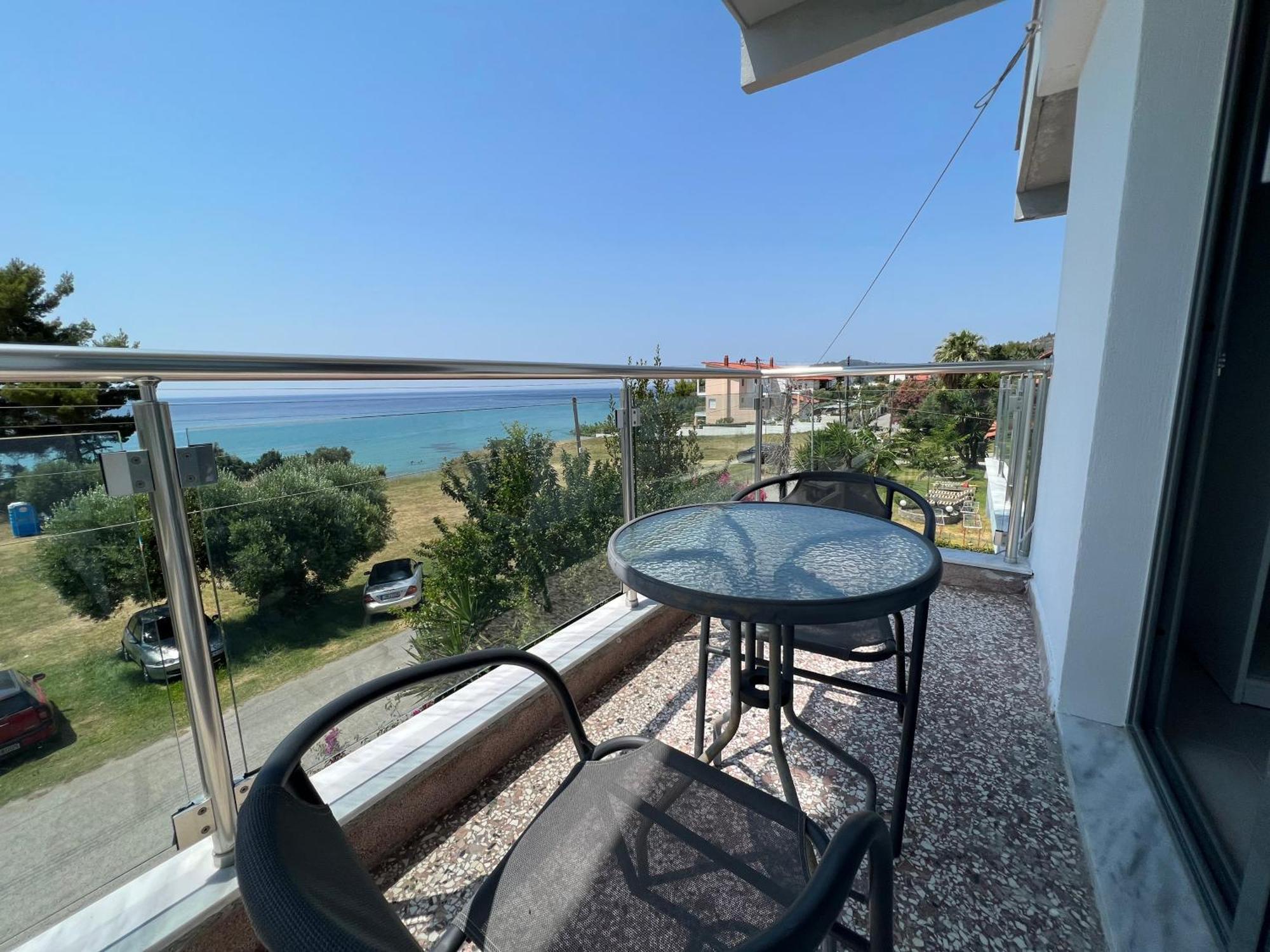 La Casa Al Mare Aparthotel Moles Kalyves Exteriör bild